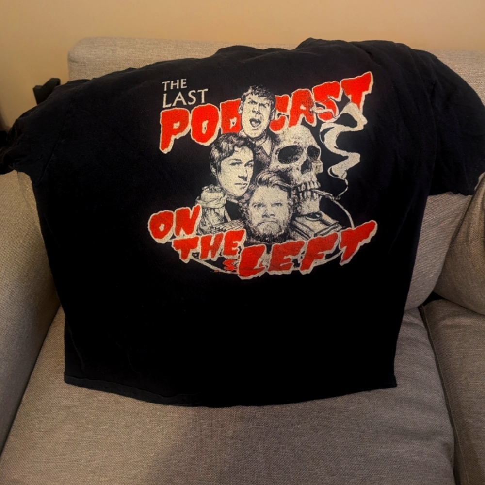 Last Podcast on the Left T-shirt 2XL. Hail yourself!